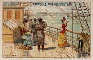 Ankomst Le Havre av French School